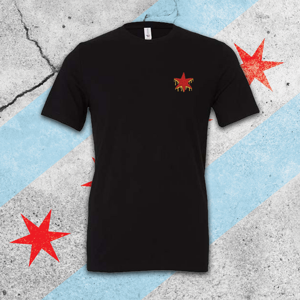 Deep Dish Star Tee – 606 Apparel Co.