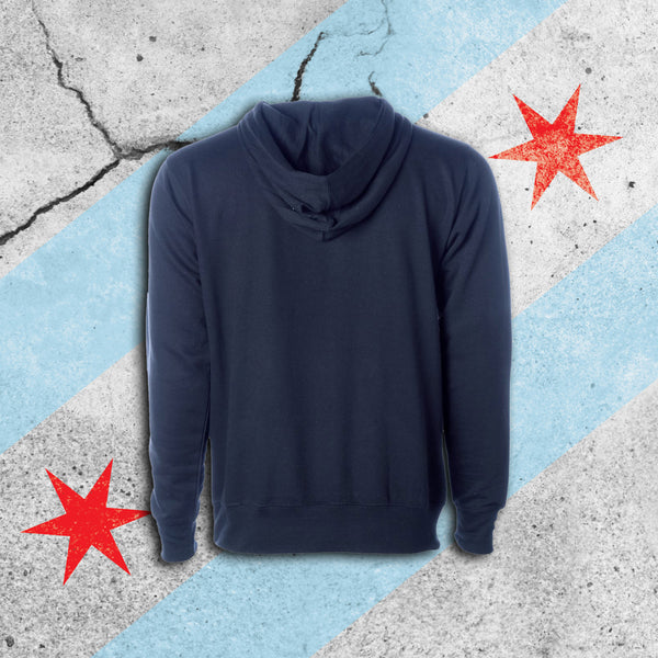 【oan】Star Ribbed Hood T-shirt Red Star Marks The 606 – 606 Apparel Co.