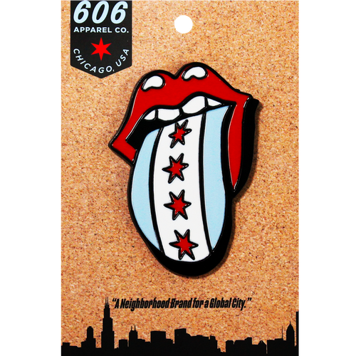 Chicago Lips Pin