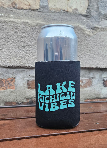 Lake Michigan Vibes Can Koozie