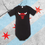 Chicago Basketball Baby Onesie