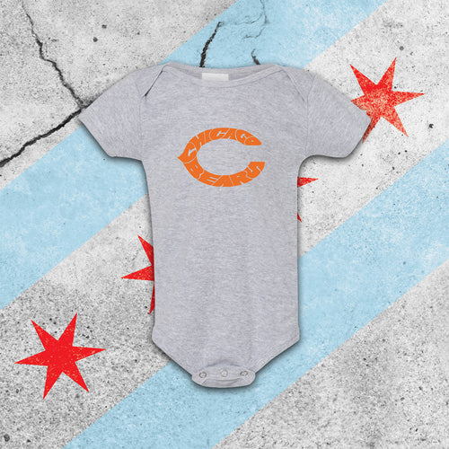 Chicago Football Baby Onesie