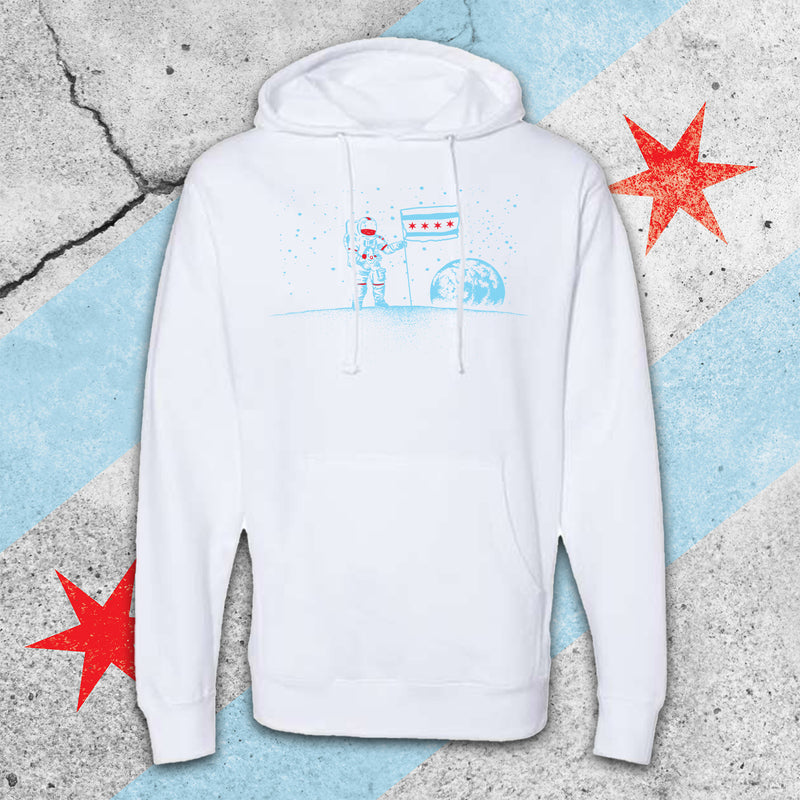 Chicago Moon Man Hoodie