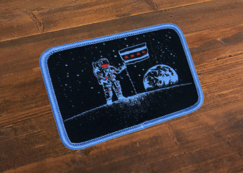 Chicago Moonman Patch