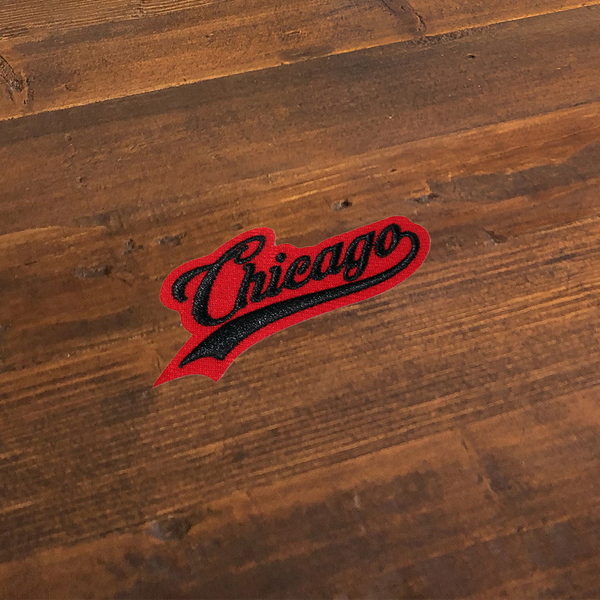 Classic Chicago Mini Script Patches – 606 Apparel Co.
