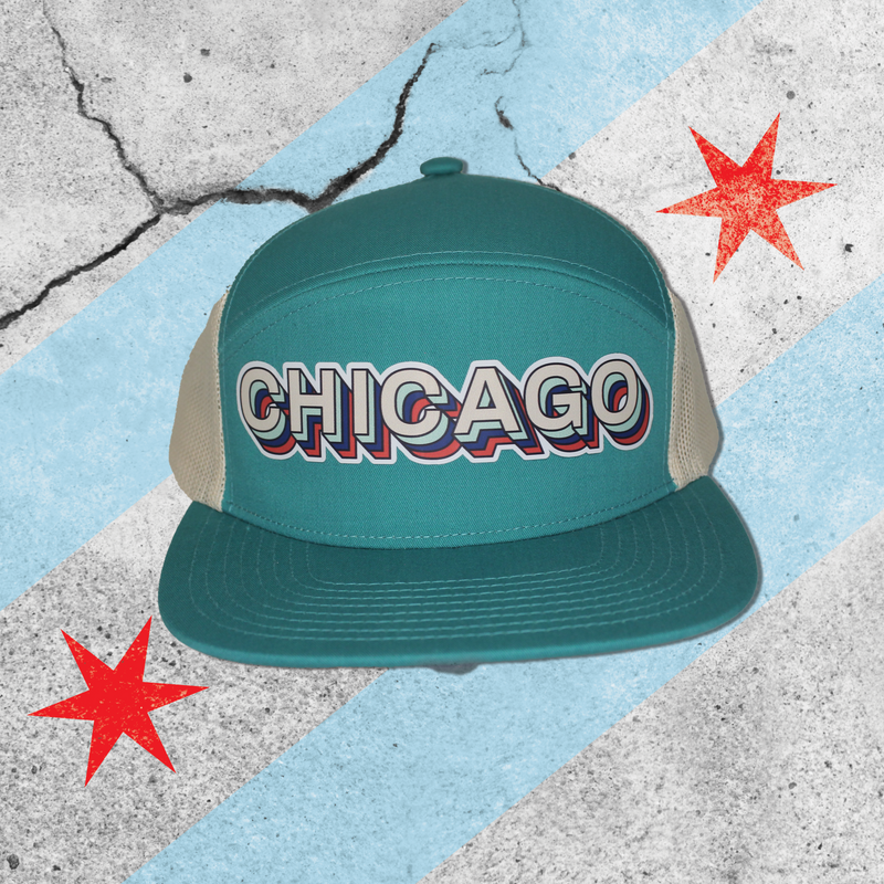 Retro Chicago Camper Hat