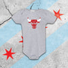 Chicago Basketball Baby Onesie