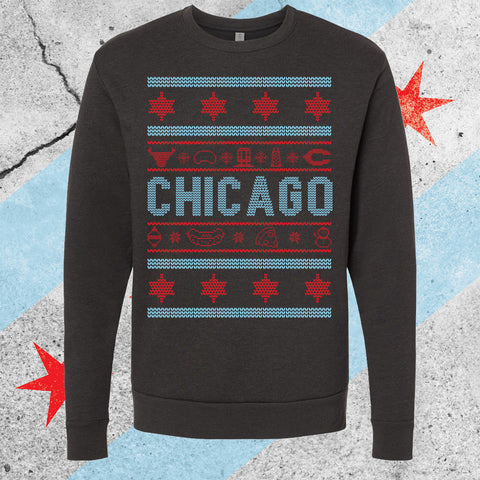 Chicago Knit Christmas Sweater