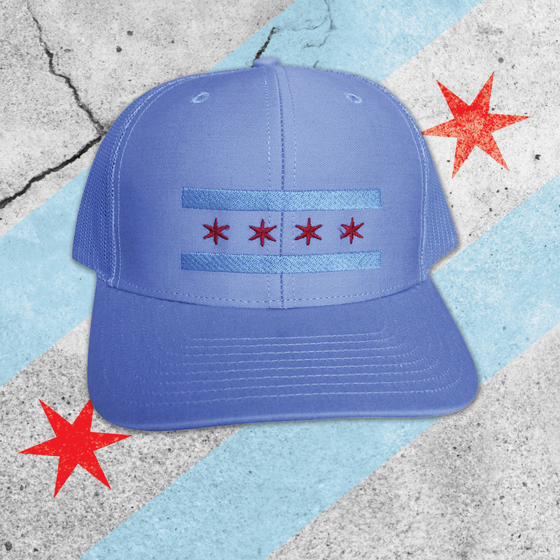 Stars & Bars - Snap Back Trucker Cap