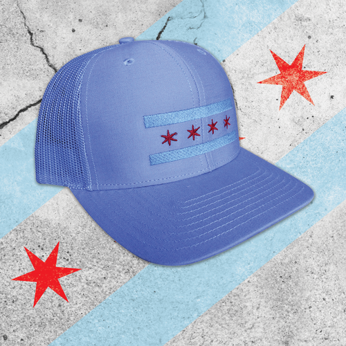 Stars & Bars - Snap Back Trucker Cap