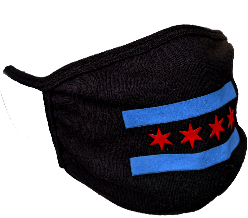 Chicago Flag Masks